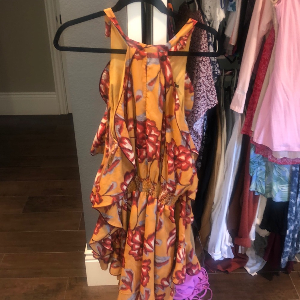 Open shoulder long sleeve dress